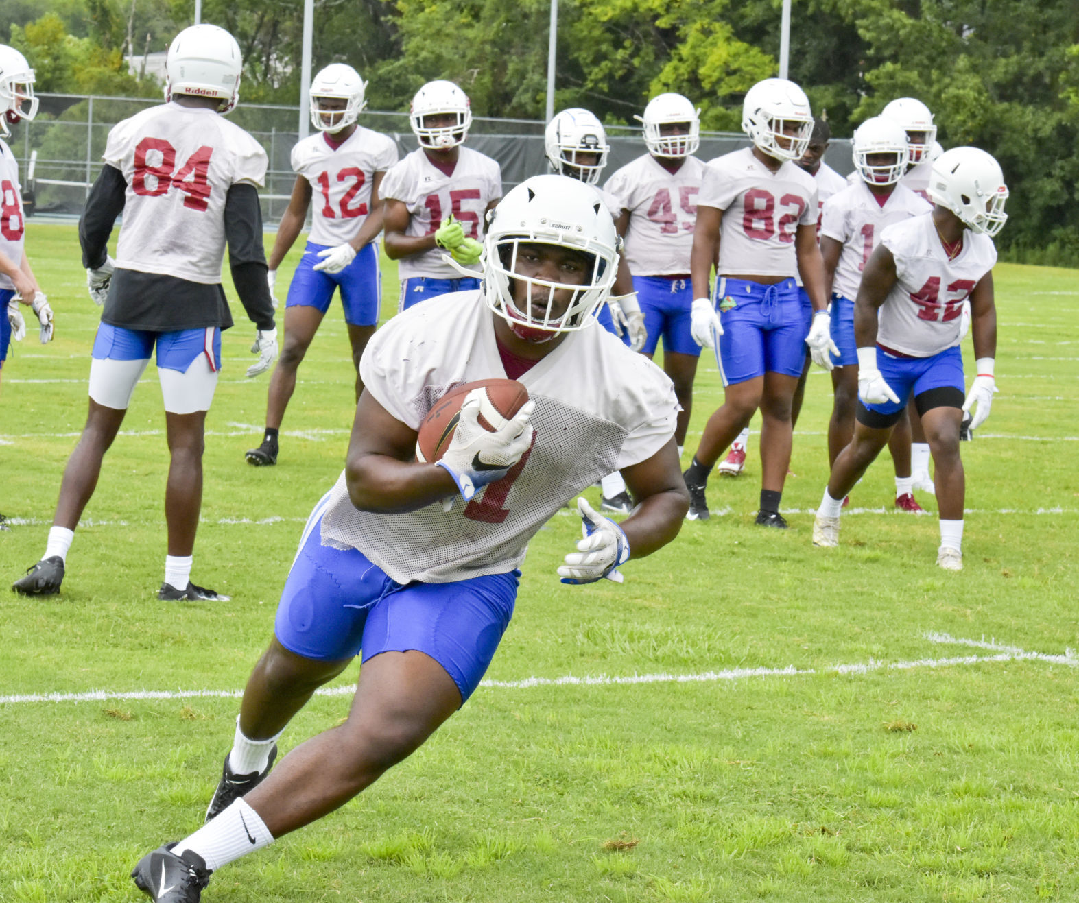 S.C. State holds first practice